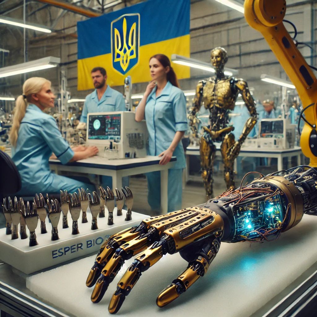 ウクライナのEsper Bionics、戦争による切断者支援のため国内生産に注力—先進バイオニック義手で希望をつなぐ