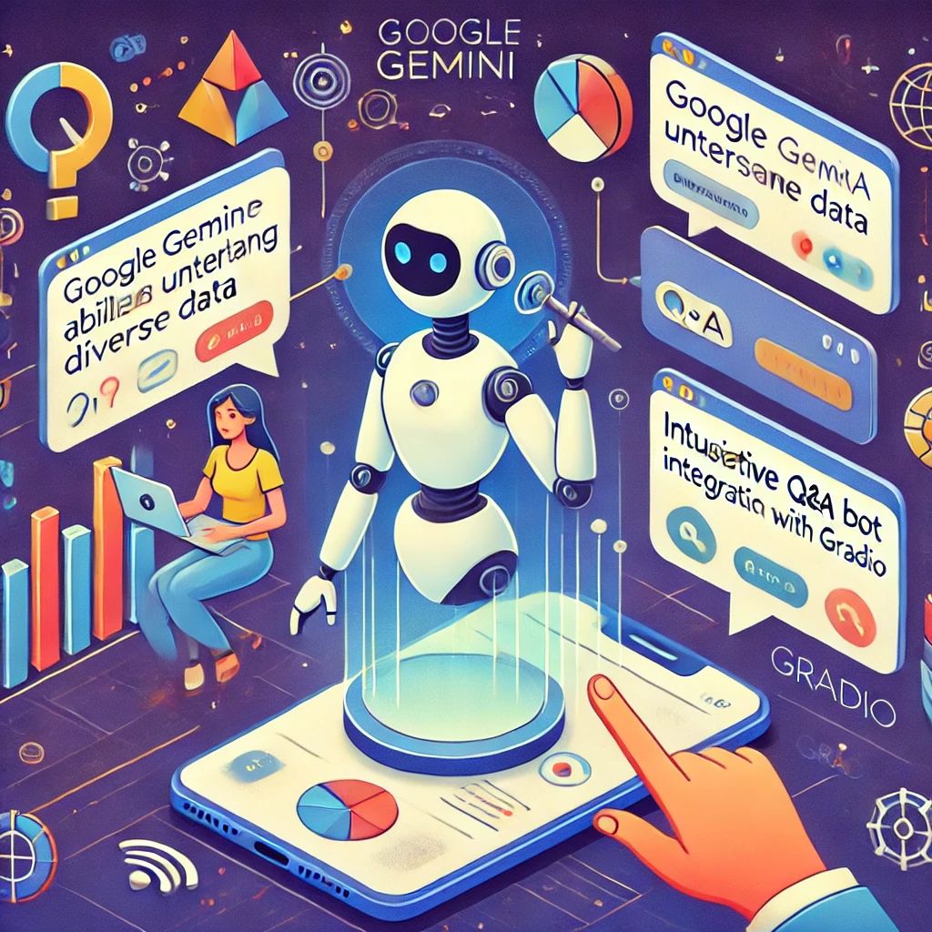 Google Geminiが多様なデータを理解、Gradioと連携して直感的QAボットを実現！