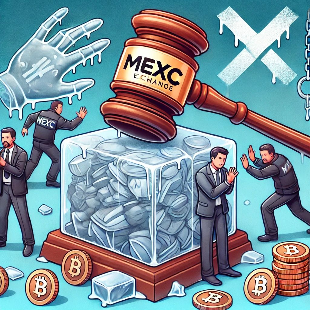 疑惑の渦中、MEXC取引所がユーザー資金凍結で非難の的に