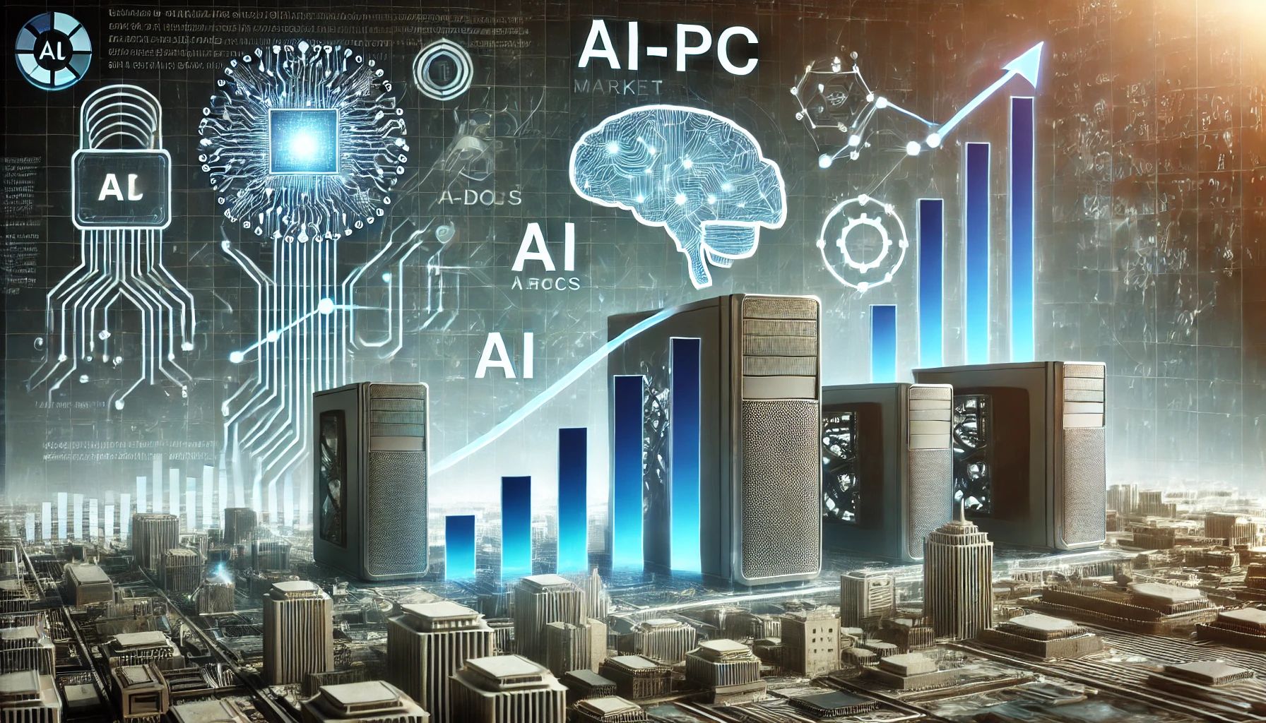 AI搭載PC需要急増、2024年に市場8%成長へ―Canalys予測