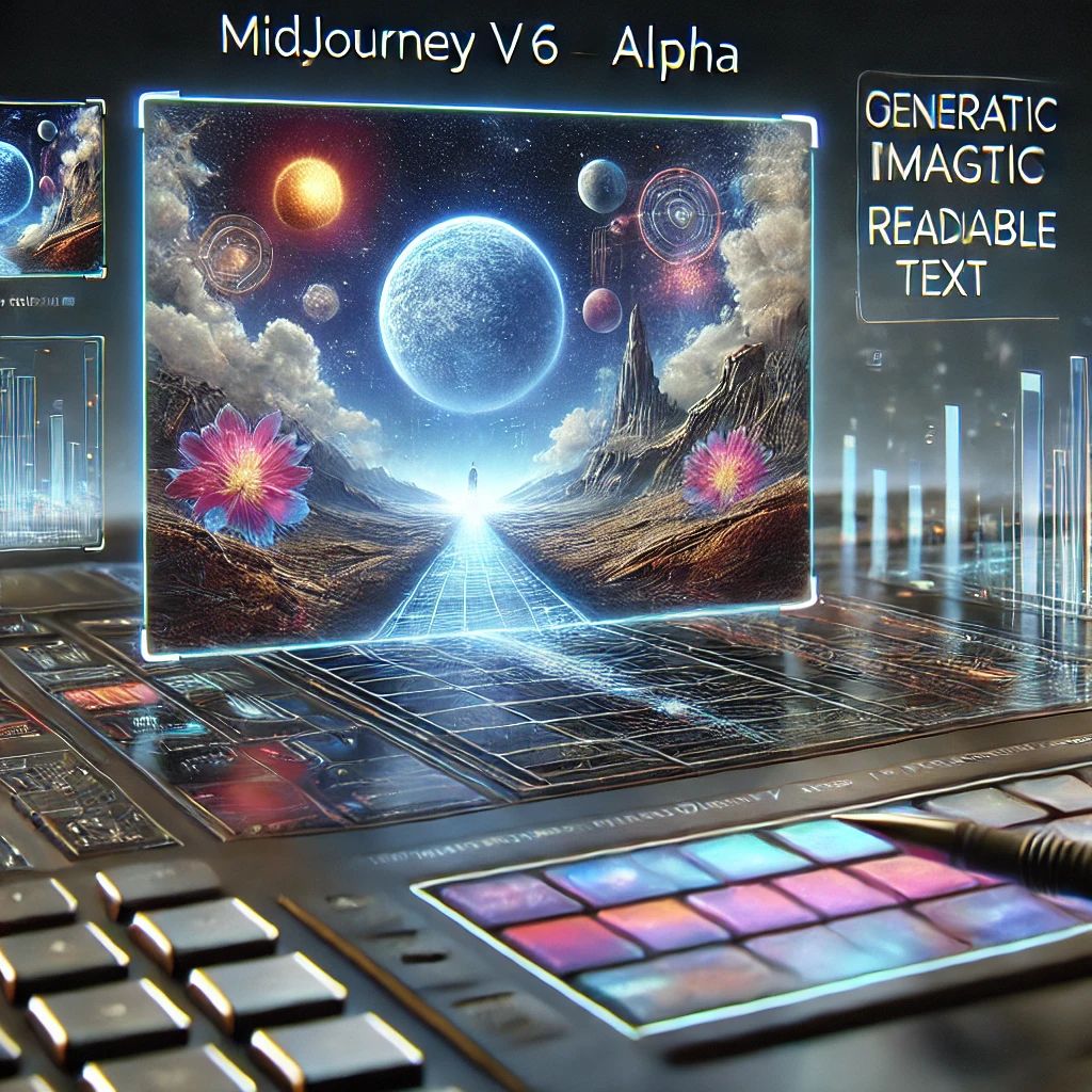 Midjourney V6アルファ版登場：リアルな画像生成の新境地、読みやすいテキスト機能も実現