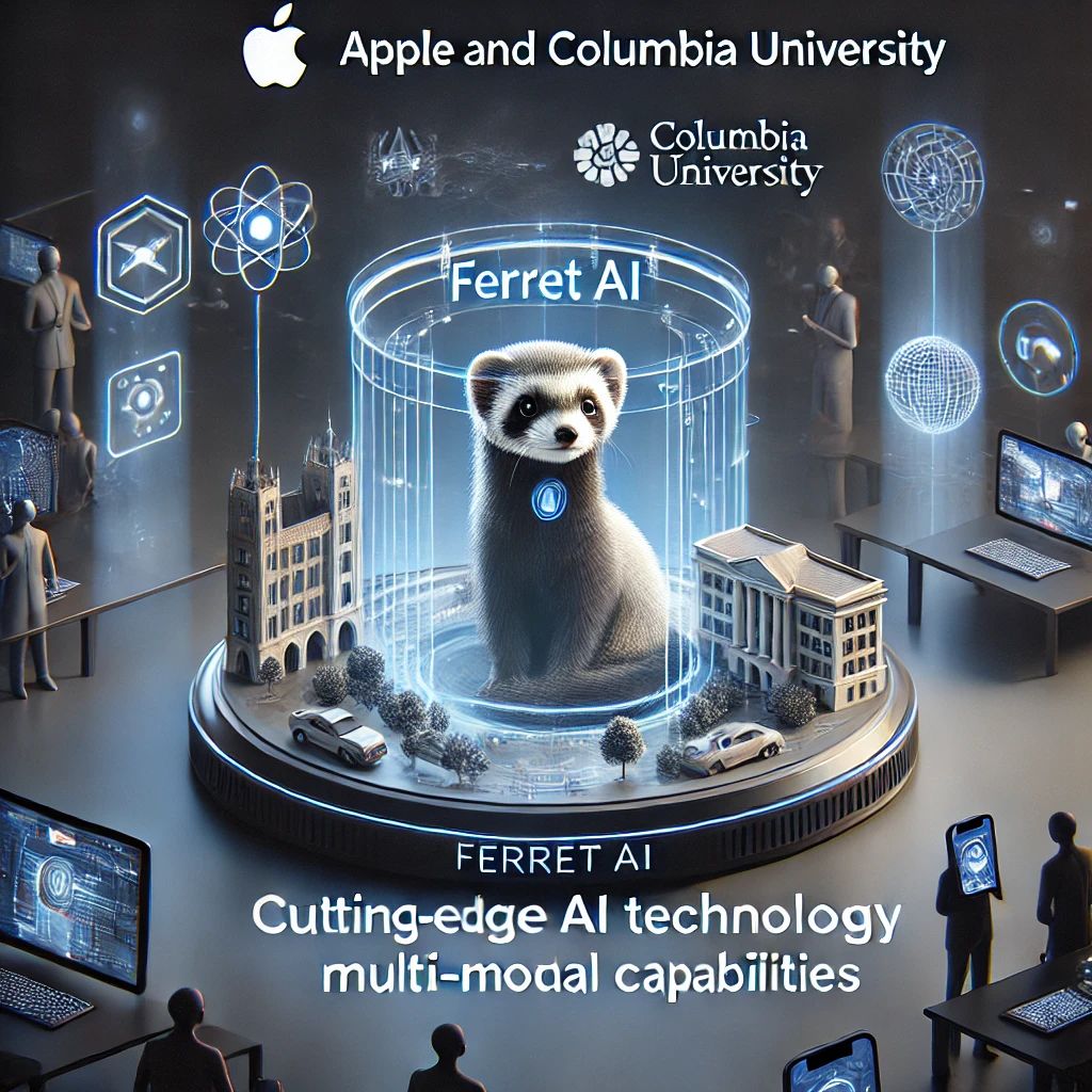 Appleとコロンビア大学が革新的なオープンソースAI「Ferret」を発表、iPhoneでのマルチモーダルAI体験が新時代へ