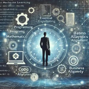 DALLE 2024-10-09 061629 - An image representing the essential skill set of a modern machine learning engineer The image should depict programming mathematics and business al - innovaTopia