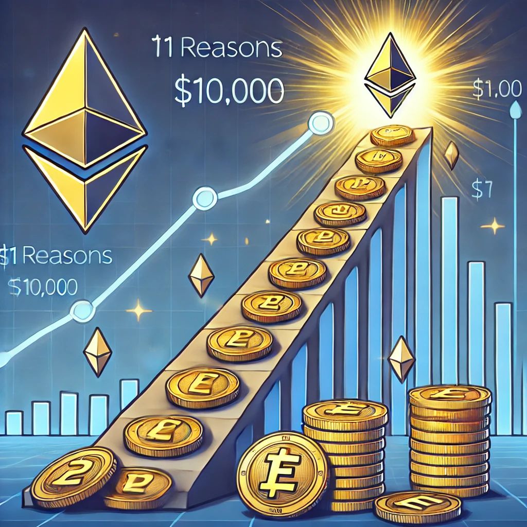 “暗号通貨専門家、Ethereumが10,000ドルに到達する11の理由を明らかに”