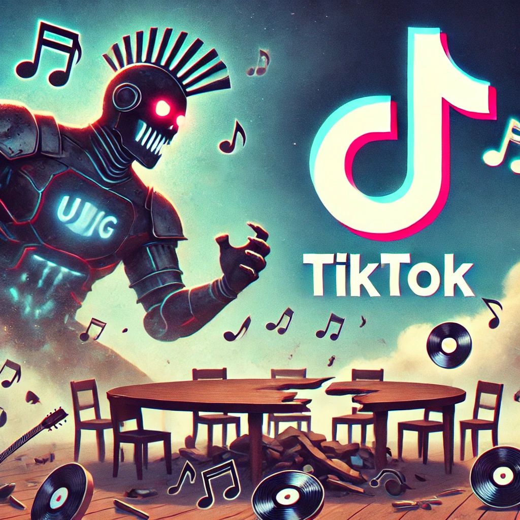 音楽大手UMG、TikTokとの権利料交渉決裂で楽曲撤去の脅し