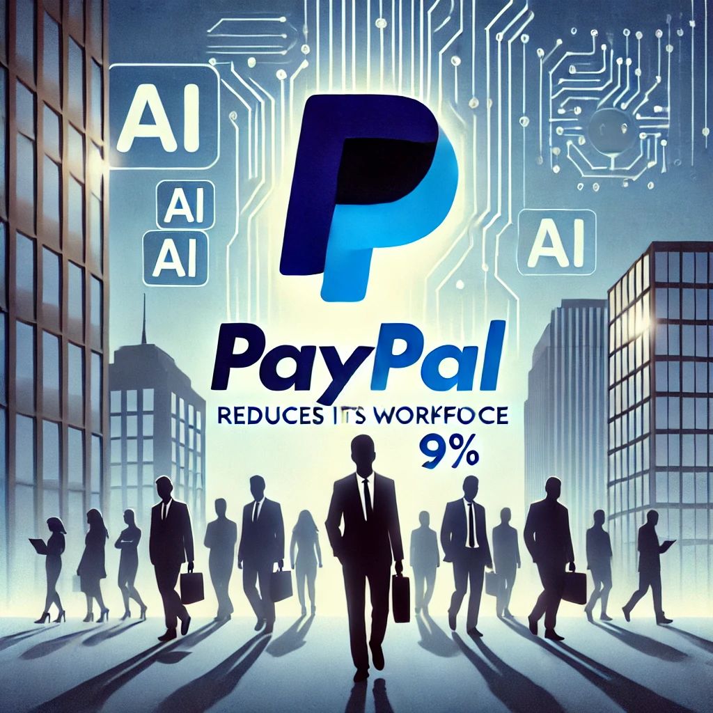 PayPal、全従業員の9%削減を発表、AIへの注力も明らかに