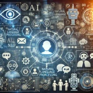 DALLE 2024-06-24 065447 - An image illustrating the transformation of human-machine interactions through natural language processing NLP The background features digital devi - innovaTopia