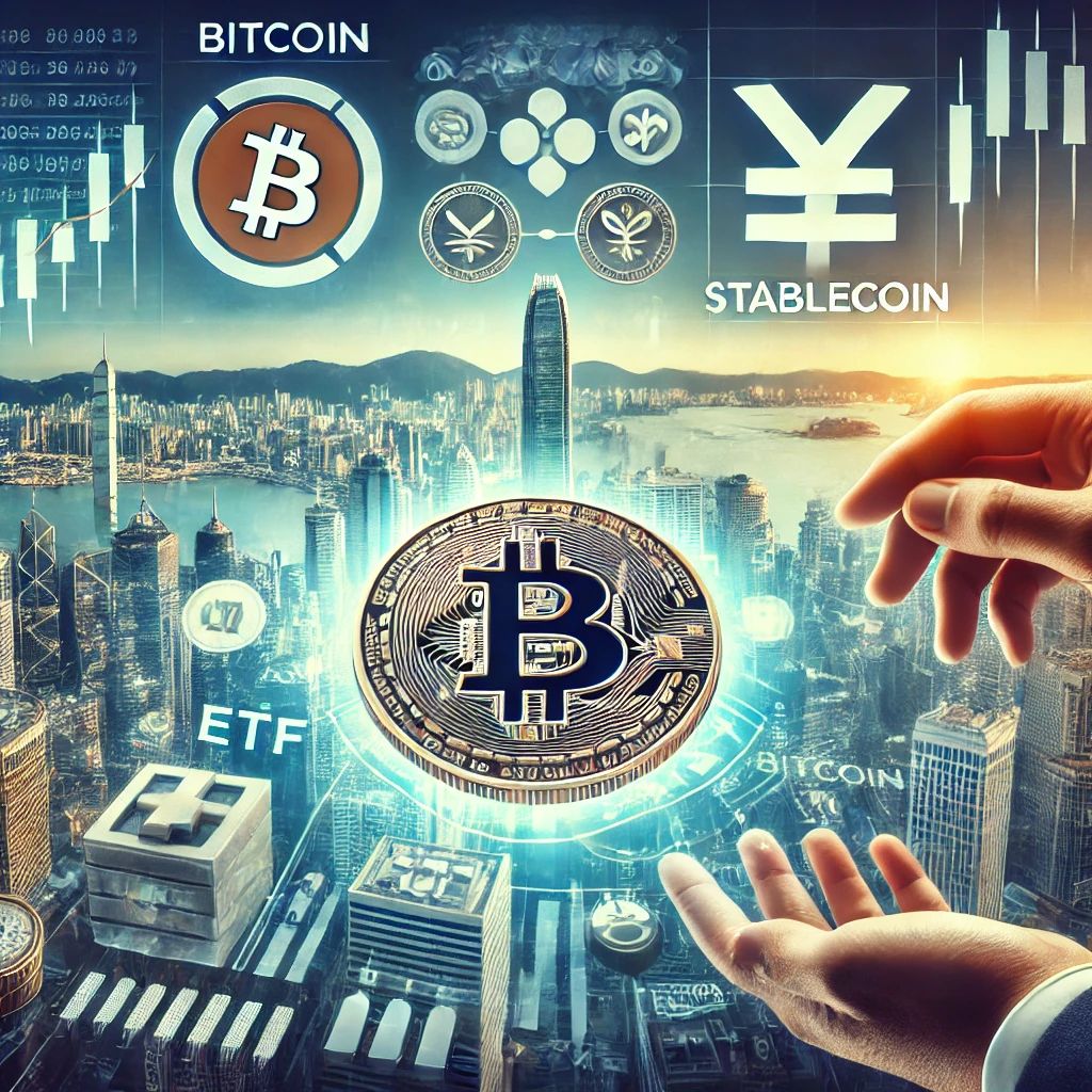 香港でビットコインETF申請、ステーブルコイン規制議論進行中