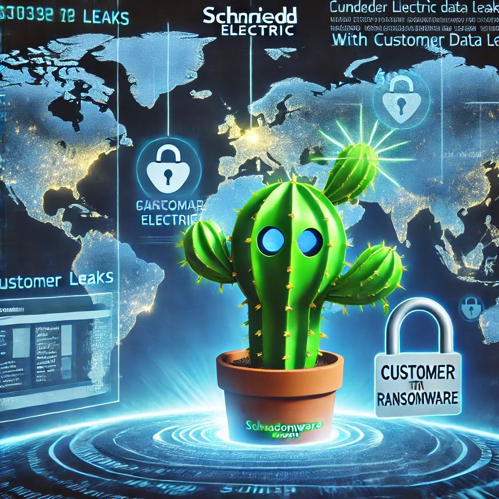 シュナイダーエレクトリック、新興ランサムウェア「Cactus」に狙われる：顧客データ漏洩の危機
