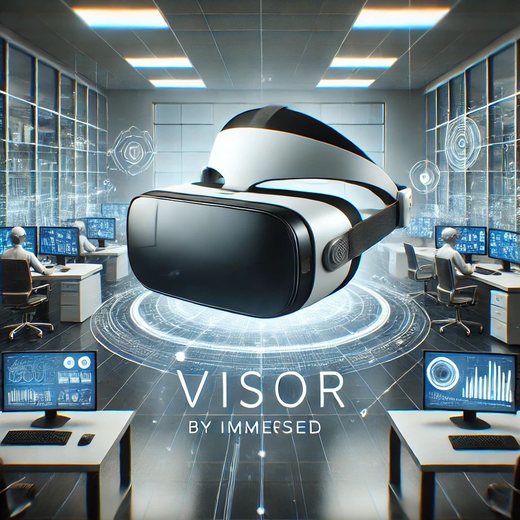 仮想モニター革新！Immersed社の「Visor」予約開始、軽量VRヘッドセットが業務効率化を約束