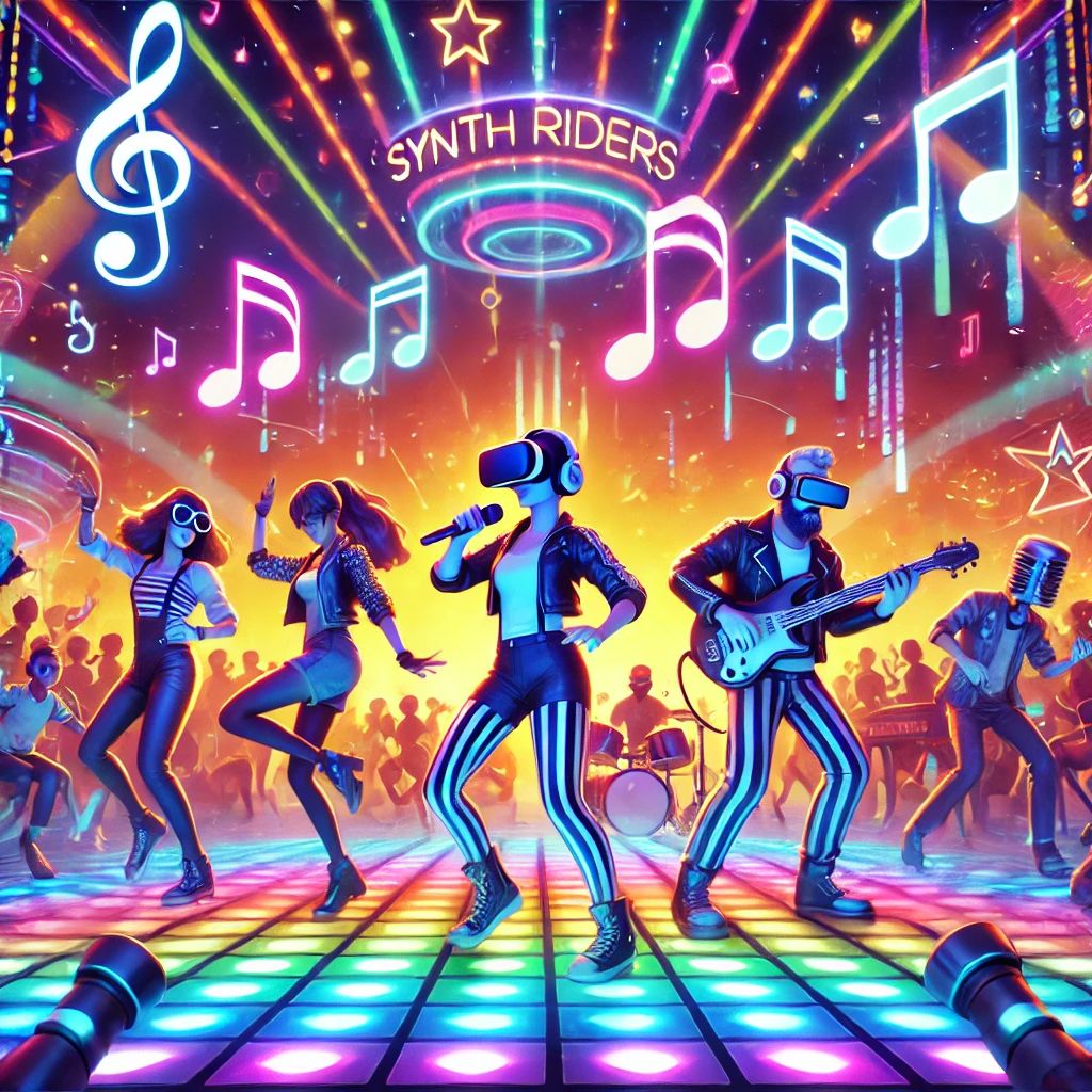 エレクトロスウィングで踊るVR世界！「Synth Riders」が新楽曲パックをリリース