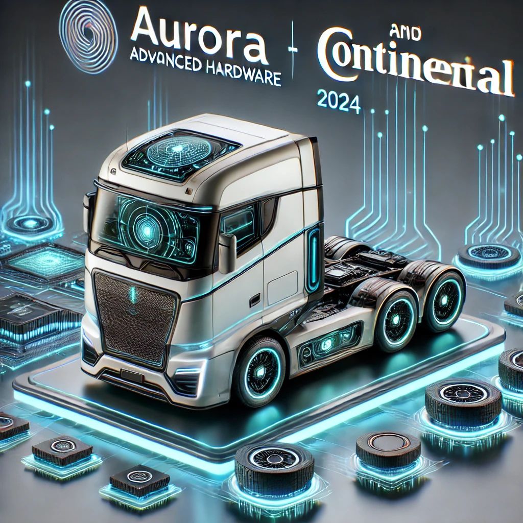 未来の物流を牽引！オーロラとコンチネンタル、CES 2024で自動運転トラックの先進ハードウェアを披露