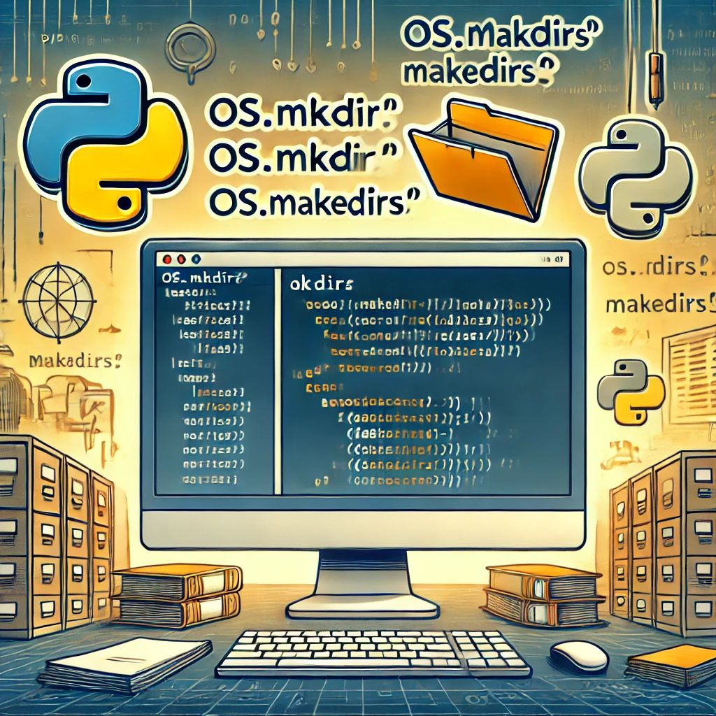 Pythonのディレクトリ作成術を極める！os.mkdir()とos.makedirs()の完全ガイド