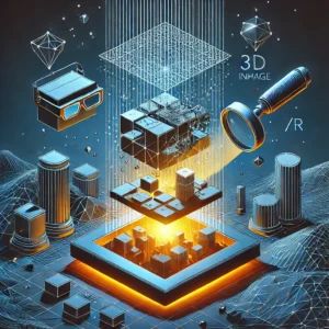 DALLE 2024-07-13 050850 - An illustration showing a 3D object being reconstructed from a single image representing the breakthrough technology for AR_VR industries The image - innovaTopia