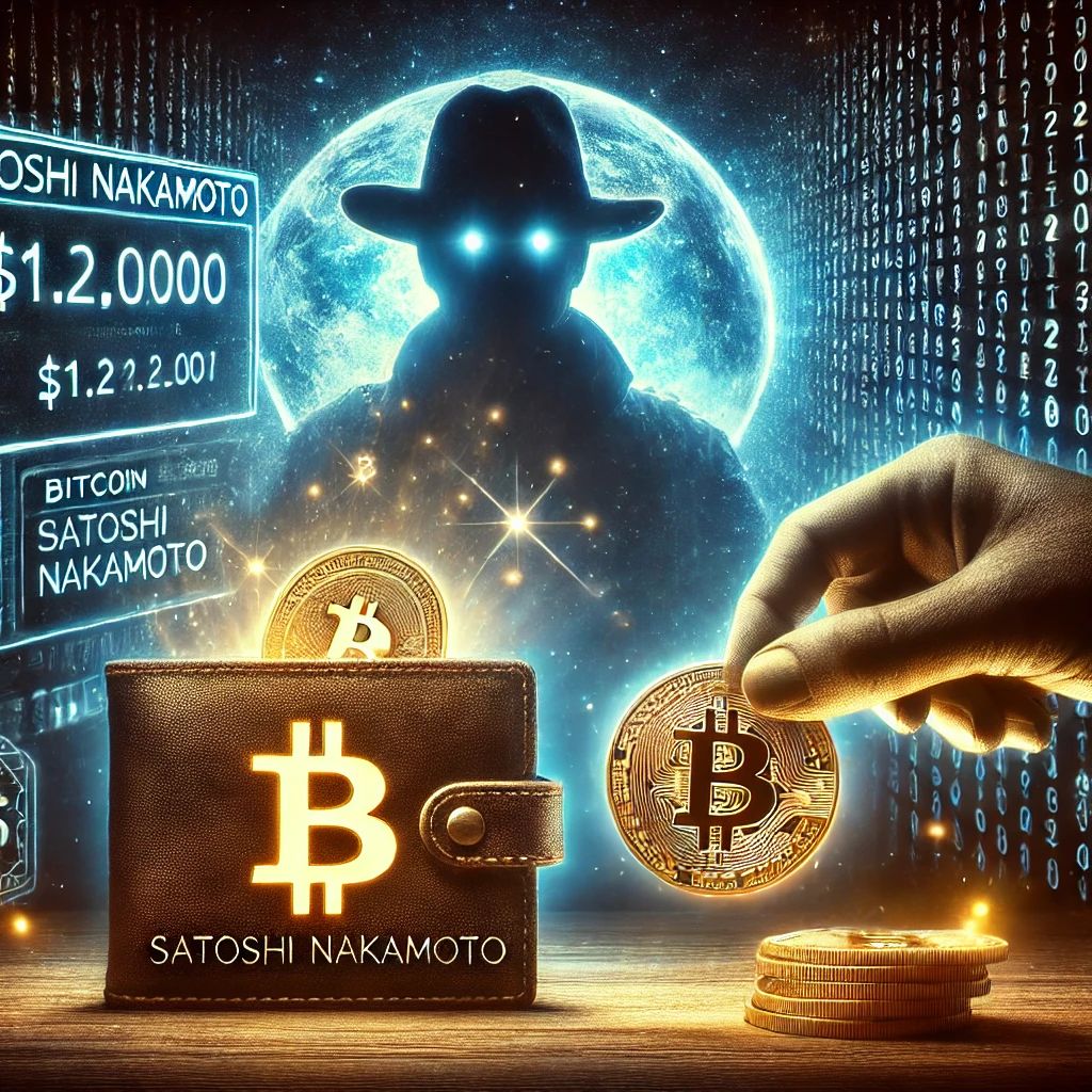サトシ・ナカモトのジェネシスウォレットに謎の1.2百万ドル送金、ビットコイン界に憶測飛び交う！