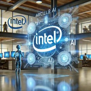 DALLE 2024-07-18 180858 - A dynamic scene illustrating Intels new company Articul8 AI focusing on cutting-edge AI technology and innovation The background shows a modern o - innovaTopia