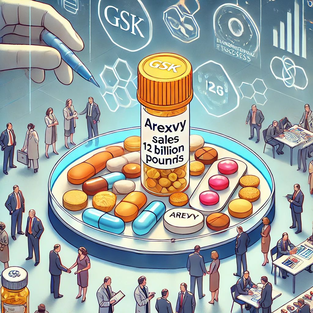 GSKの「Arexvy」売上12億ポンド達成、医薬界に旋風を巻き起こす