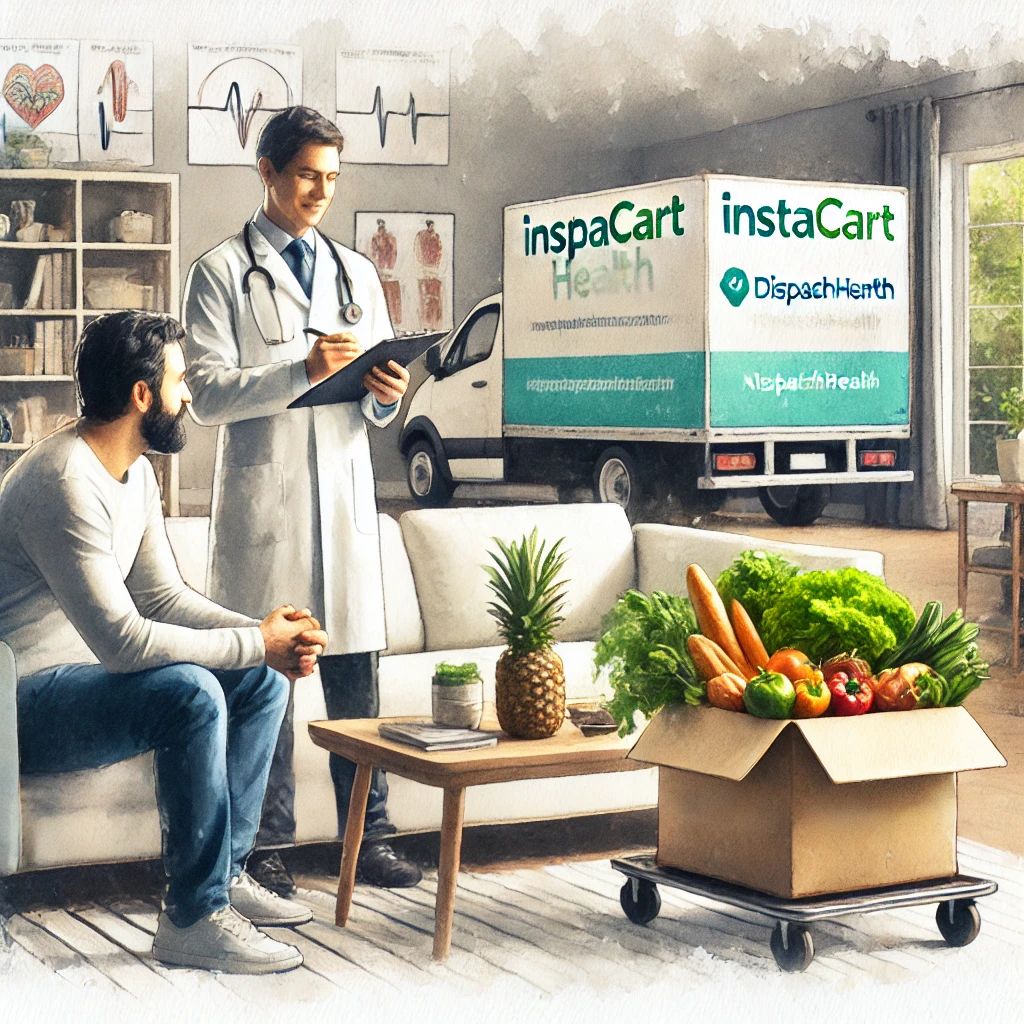 InstacartとDispatchHealth、栄養サポートで患者ケア革新