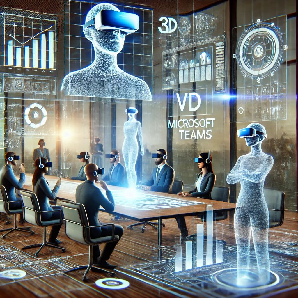 仮想現実で会議が可能に！Microsoft Teamsが3D/VR機能を導入