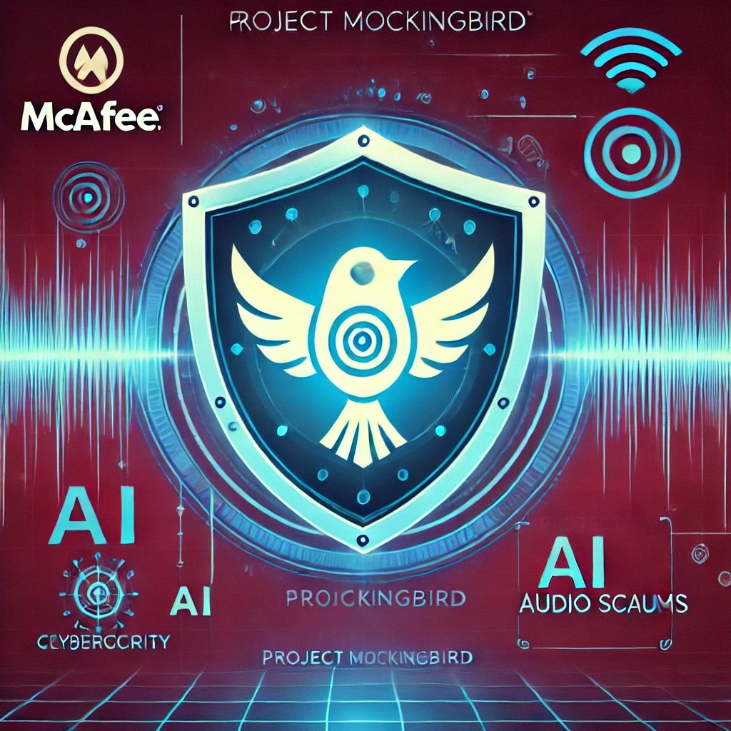 McAfeeがAIオーディオ詐欺撃退の「プロジェクトモッキングバード」をCESで発表、90%超の精度で偽音声を防御！