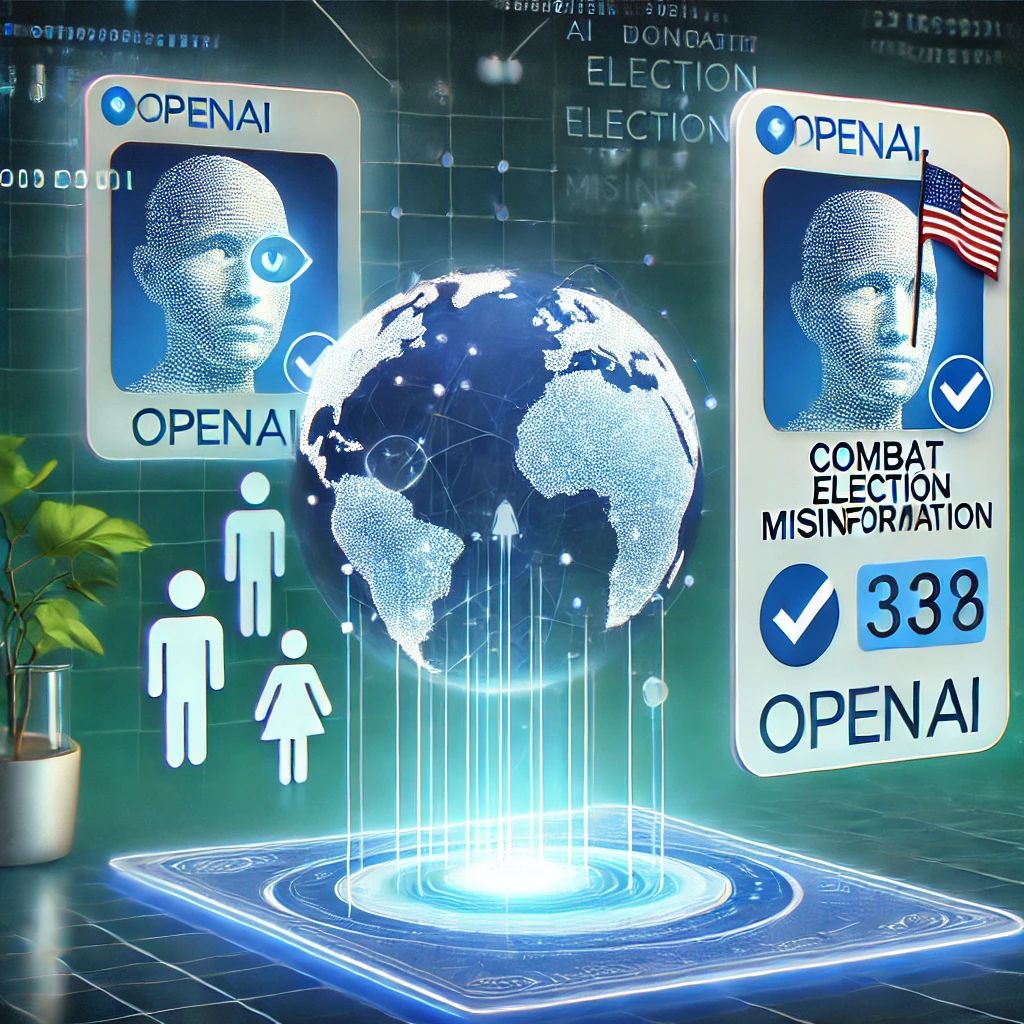 OpenAIが選挙誤情報撲滅に向けた新策を発表、AI生成画像の識別と投票情報の正確性強化へ