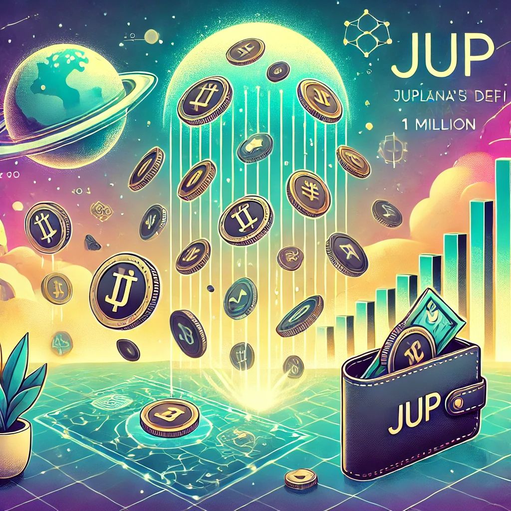 「ソラナのDeFiを刺激するJupiter Finance、100万ウォレットにJUPトークン大規模エアドロップ実施へ！」
