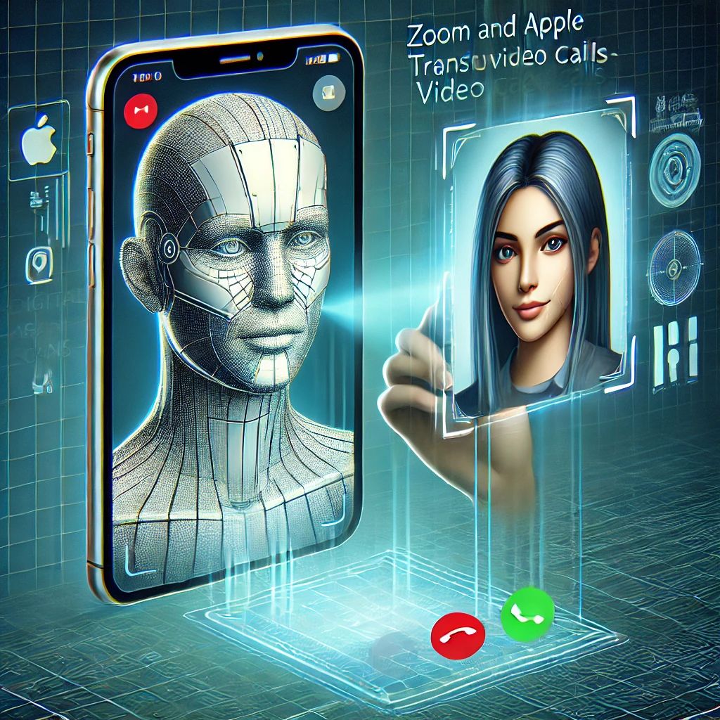 ZoomとAppleが変革するビデオ通話：顔スキャンでデジタルアバター導入