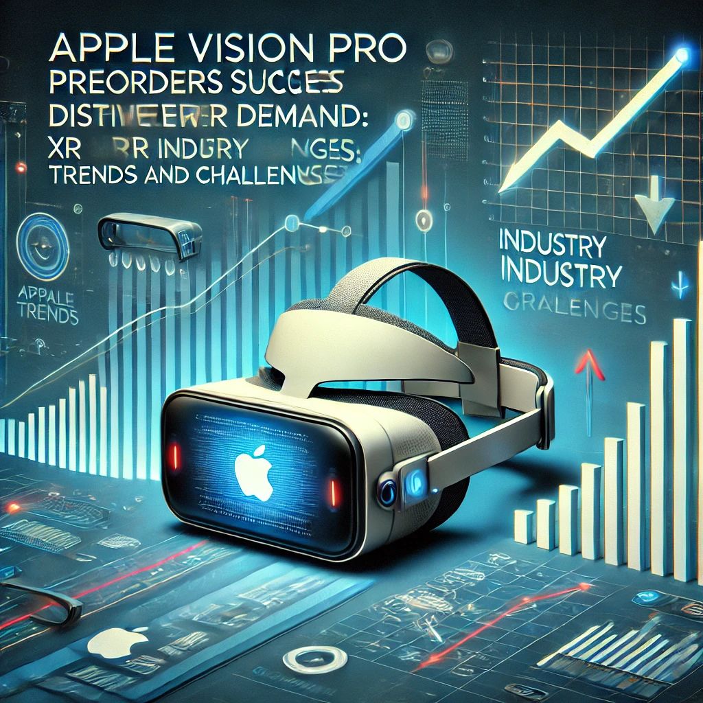 Apple Vision Pro予約成功も需要減、XR業界の最新動向と挑戦