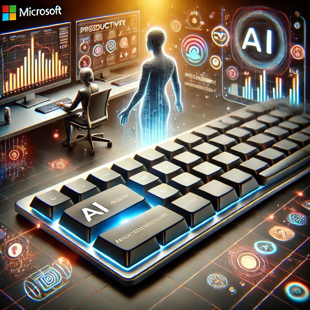 マイクロソフト、AI専用キーを搭載した画期的なPCキーボードを発表！