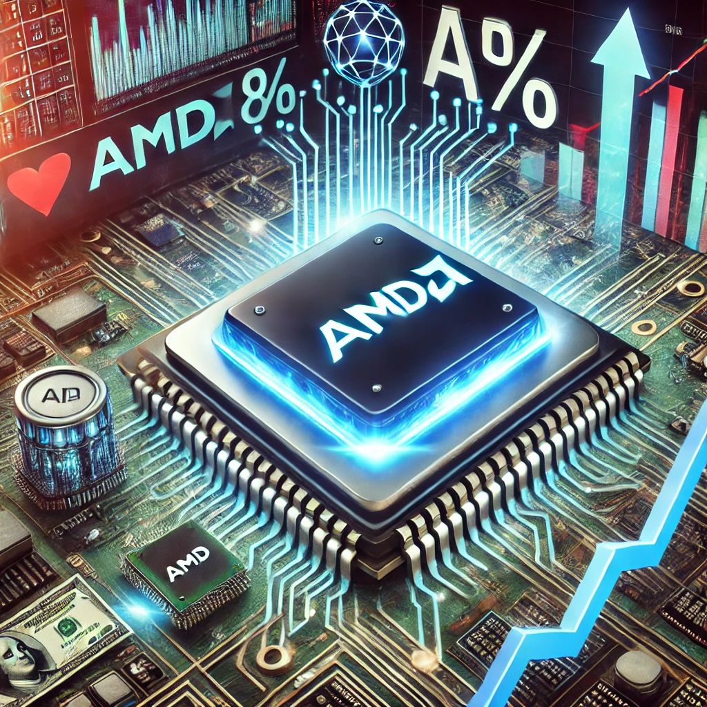 AIチップ需要急増でAMD株価8%上昇、史上最高値更新！