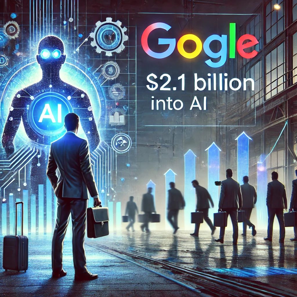 Google、解雇と成長の狭間でAI投資に21億ドル