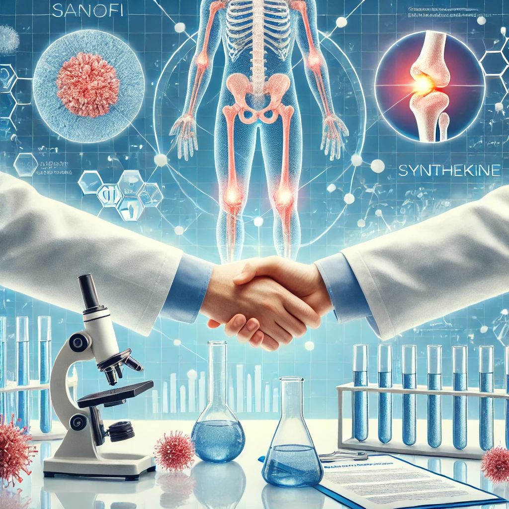 サノフィとSynthekine、炎症性疾患治療の新境地を開く提携発表