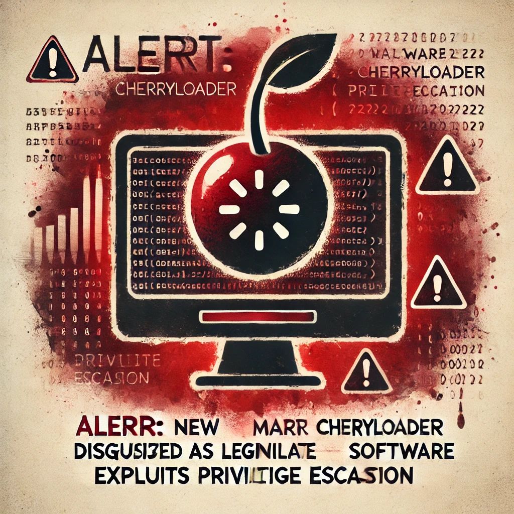 警戒必至！「CherryLoader」偽装マルウェア、権限昇格攻撃を展開
