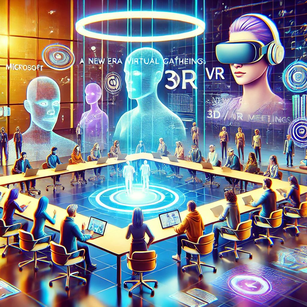 仮想空間で集う新時代：Microsoft Teamsが3D/VRミーティングをサポート