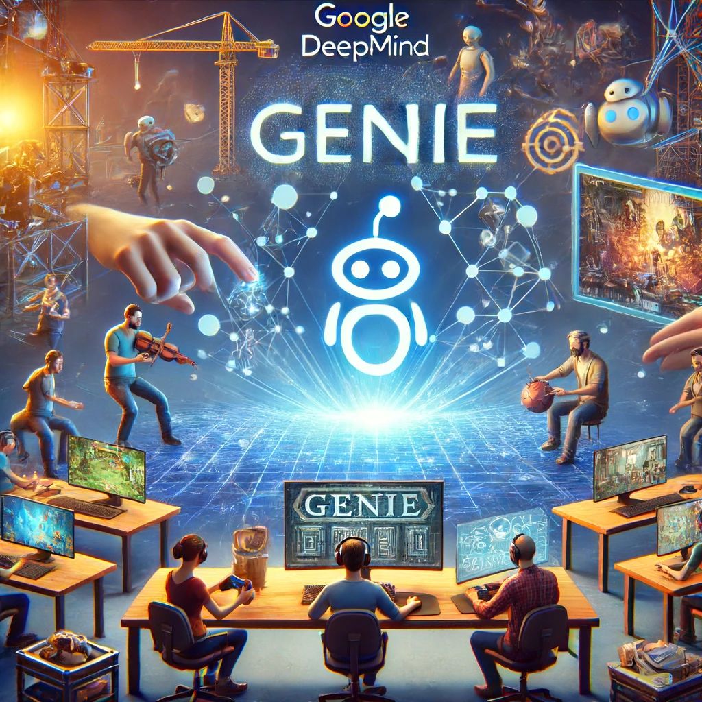 Google DeepMind開発、「Genie」でゲーム作成の未来が変わる