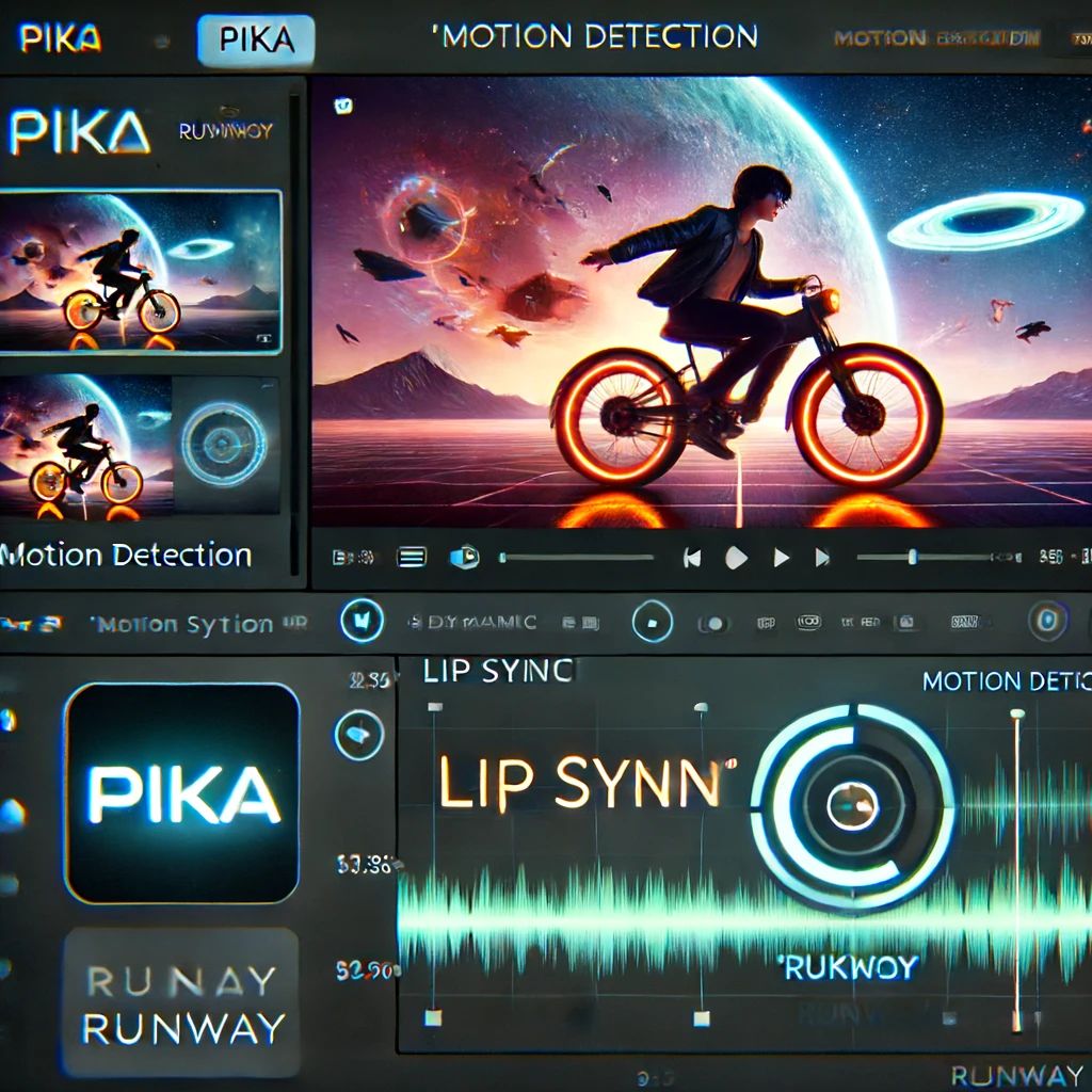 AIビデオ革新：Pikaが「Lip Sync」機能を発表、Runwayは動き検出を強化
