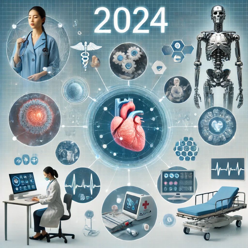 2024年ヘルスケアAI進化の先駆け！注目の7大トレンド発表