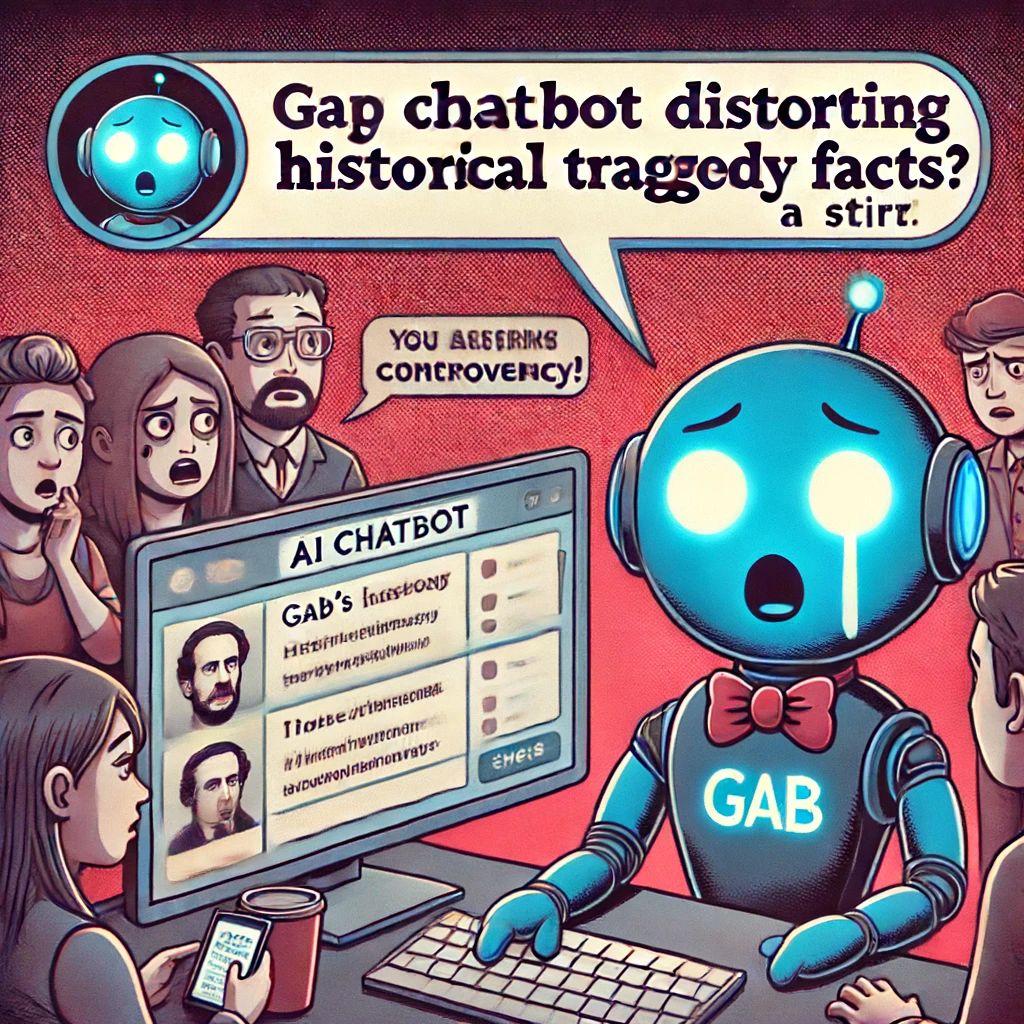 AIチャットボットがホロコースト否認を促進、Gabの過激なキャラクターが問題視