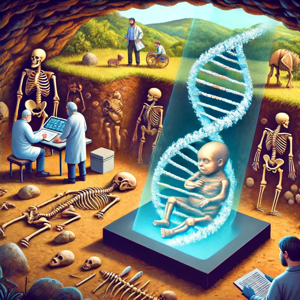 古代乳幼児の骨からダウン症候群のDNA発見、先史時代の対応に光