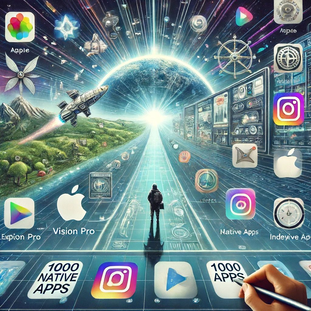 Apple Vision Pro、1000以上のネイティブアプリで新時代へ舵を切る