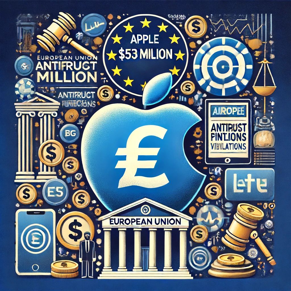 EU、Appleに539百万ドル罰金へ：競争法違反疑惑で大手に痛手