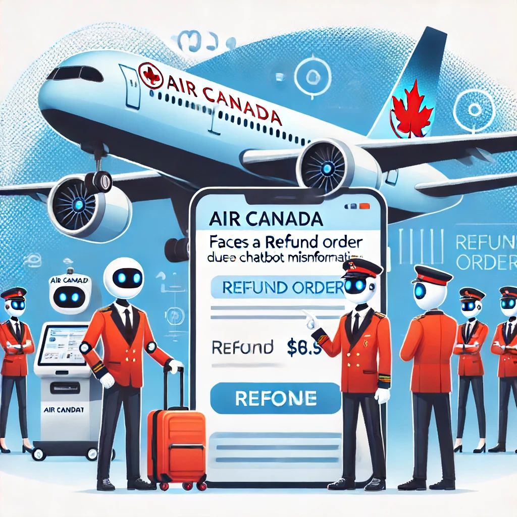 Air Canada、チャットボットの誤情報で払い戻し命令受ける