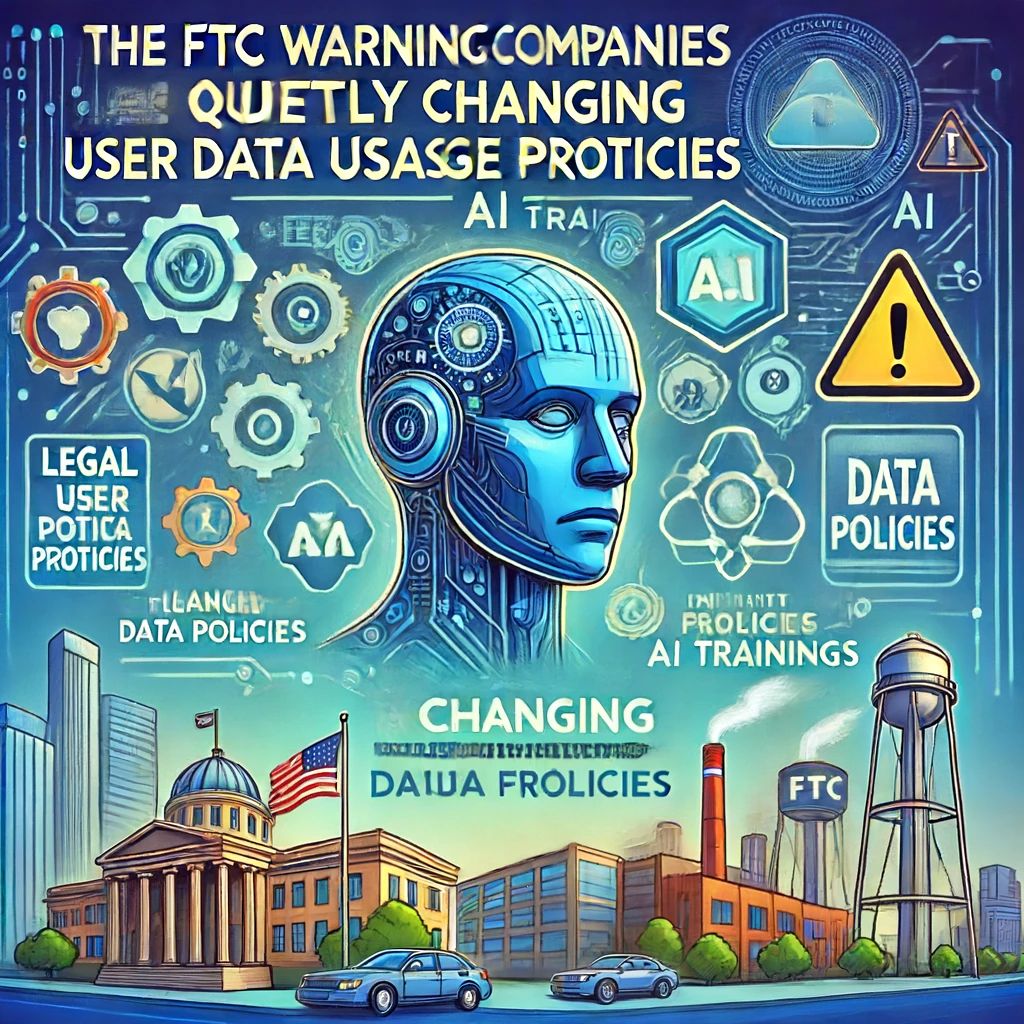 FTC警告: 企業が「静かに」ユーザーデータ利用規約を変更、AIトレーニングに影響