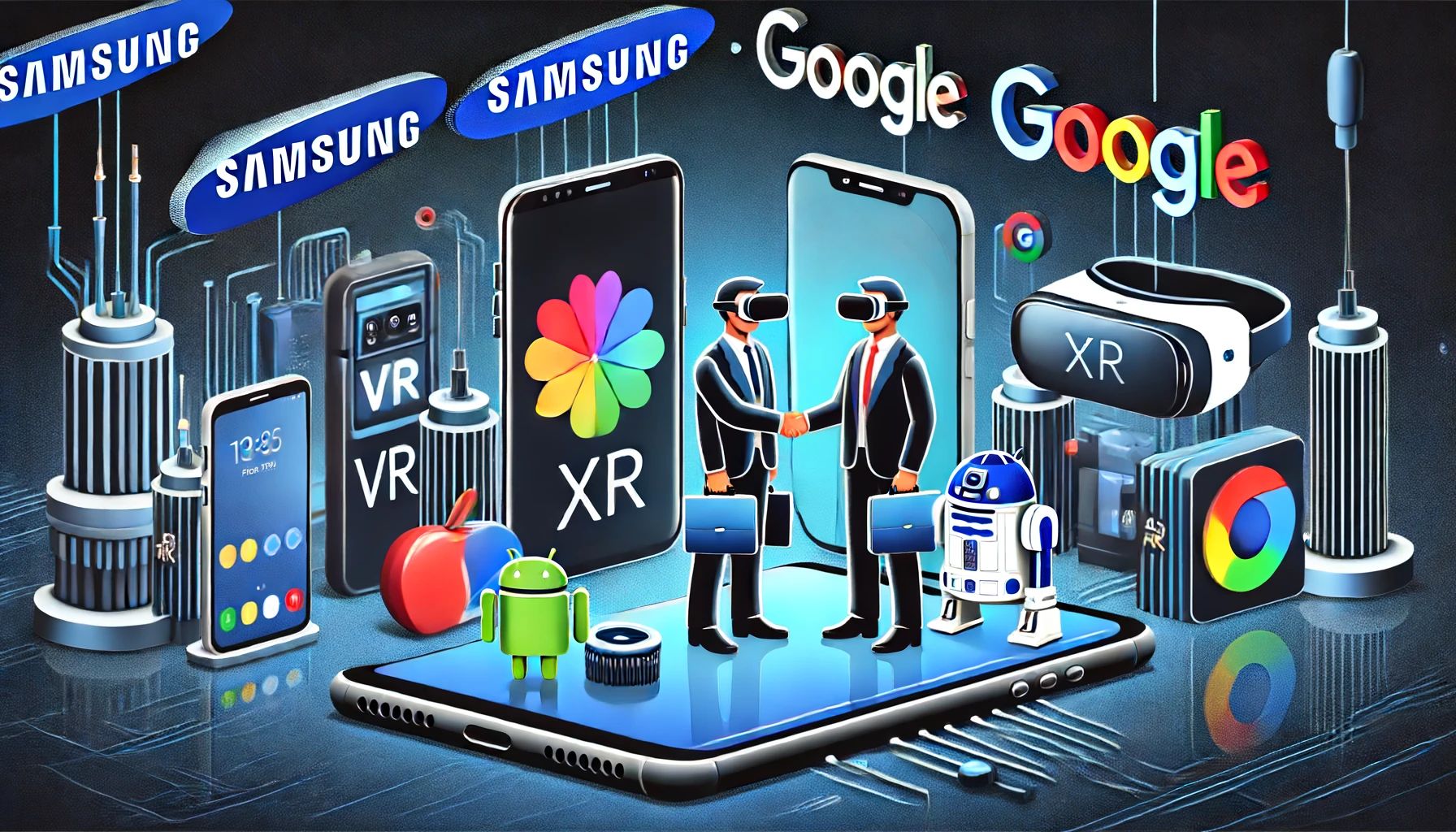 SamsungとGoogle、XR市場への挑戦：AppleとMetaに対抗する戦略は?