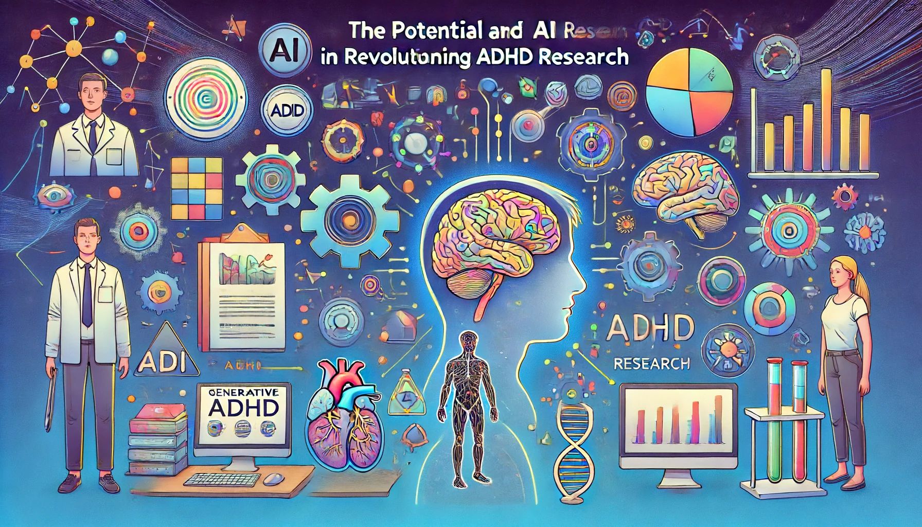 ADHD研究に革命をもたらす生成AIの可能性と課題