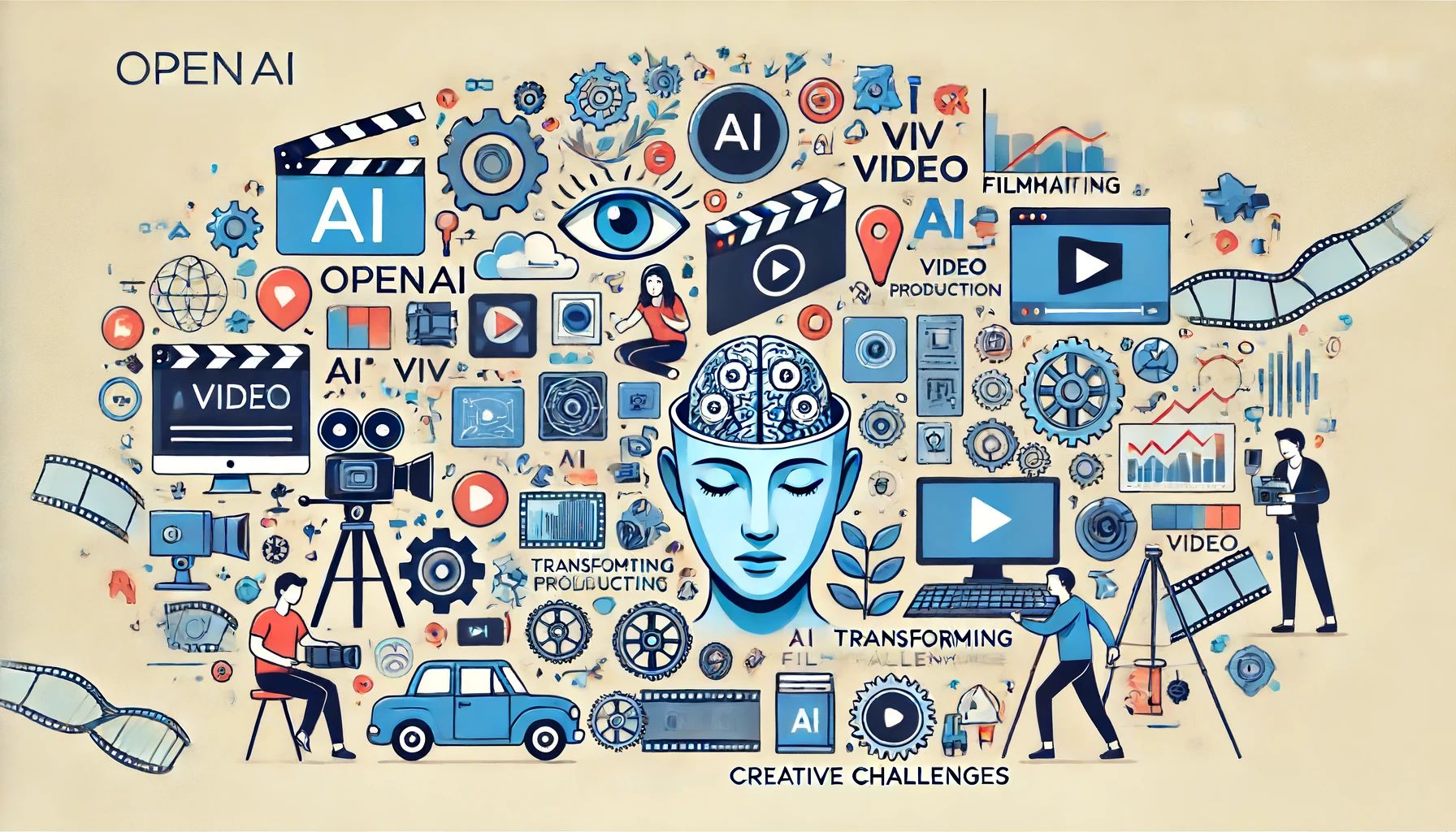 OpenAIのSora、映画製作を変革するAIビデオアプリの可能性と課題