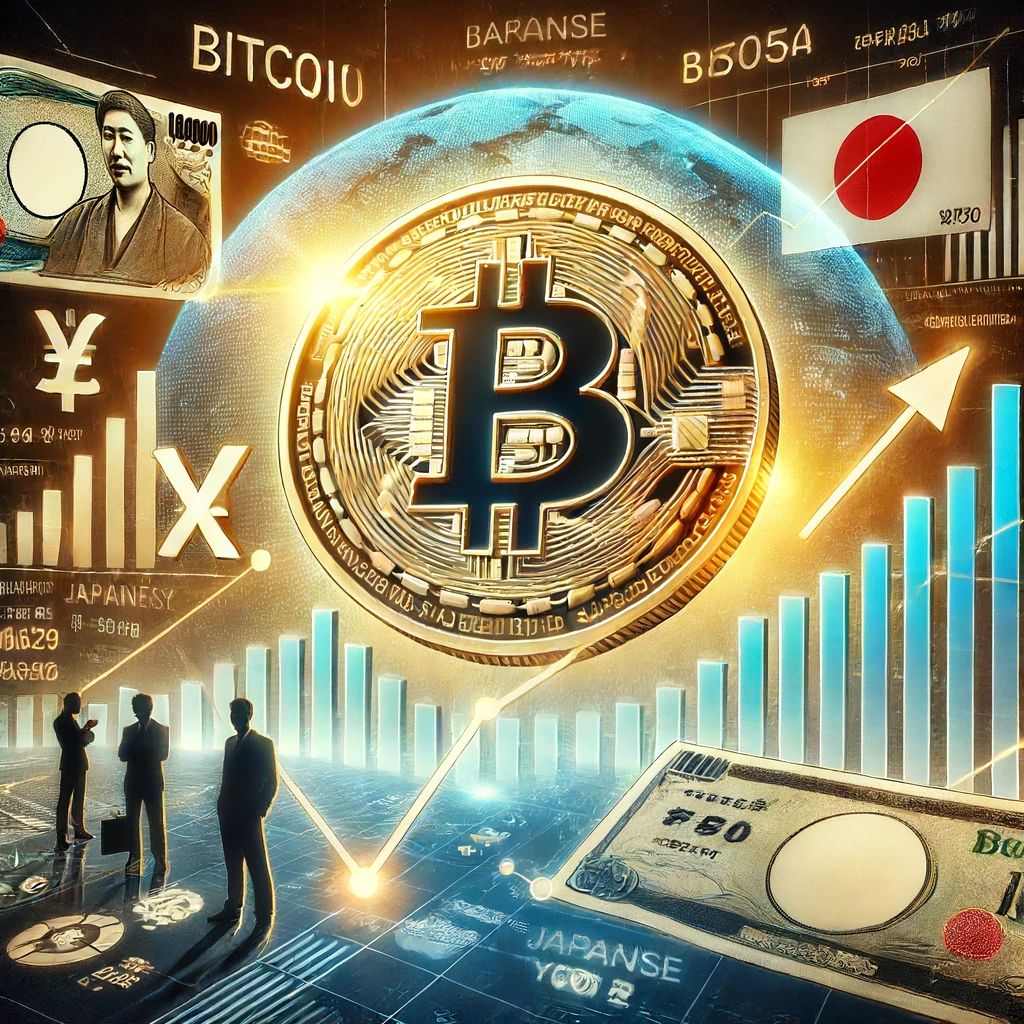 ビットコイン、日本円建てで史上最高値を記録 – 経済不安が背景に