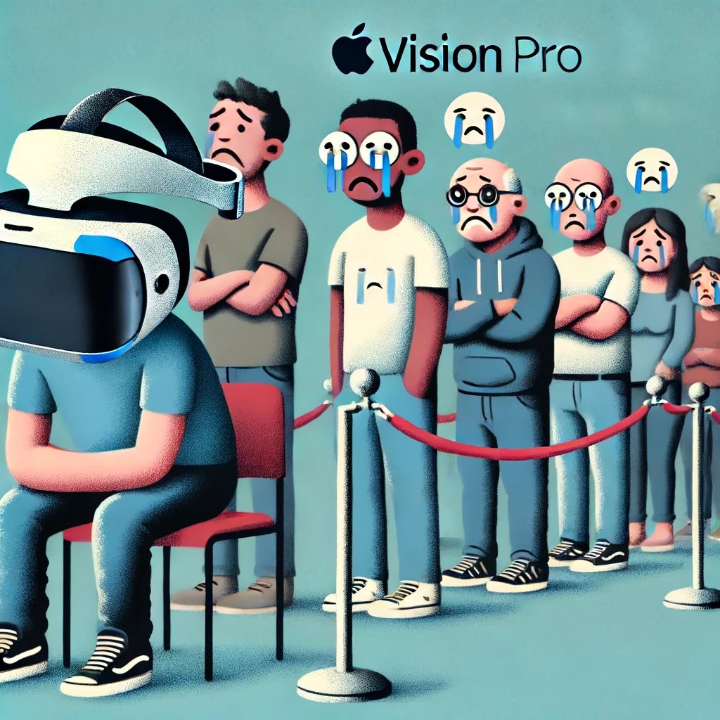 Apple Vision Proヘッドセット、快適性不足で返品相次ぐ