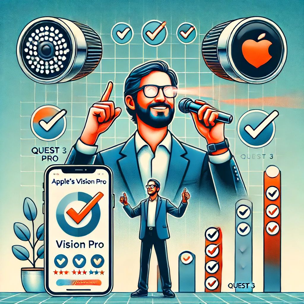 ザッカーバーグ、AppleのVision Proと自社Quest 3を比較、後者の圧勝を主張