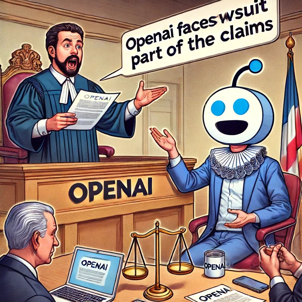OpenAI対シルバーマン訴訟、カリフォルニア裁判所が主張の一部を棄却